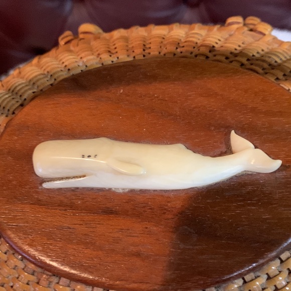 Vintage William Sayle Nantucket lightship basket purse - Picture 4 of 10